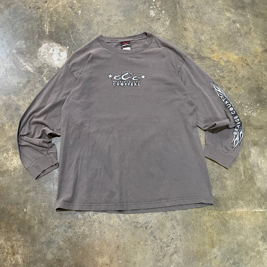 Grey Orange County Choppers LS Sleeve Hit Tee
