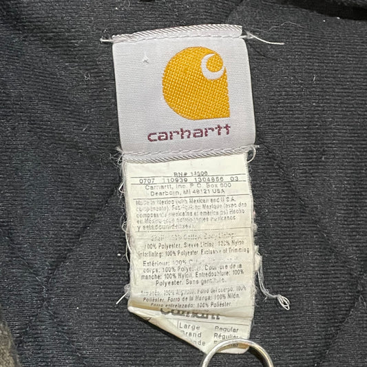 Camo Carhartt Fleece Lined Hooded Jacket