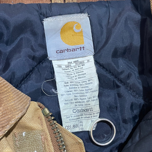 Tan Insulated Carhartt Long Coat14