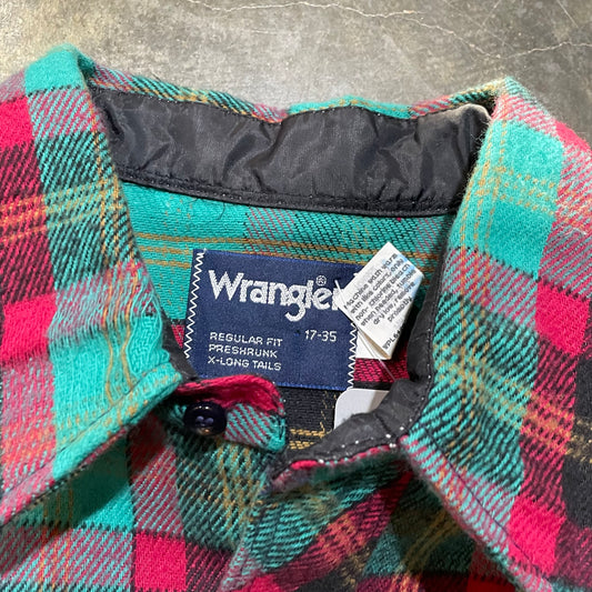 Red & Green Wrangler Flannel1