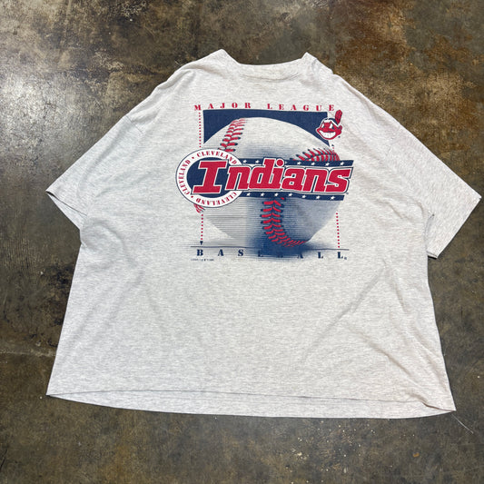 1990s Cleveland Indians MLB Graphic Tee (2XL)