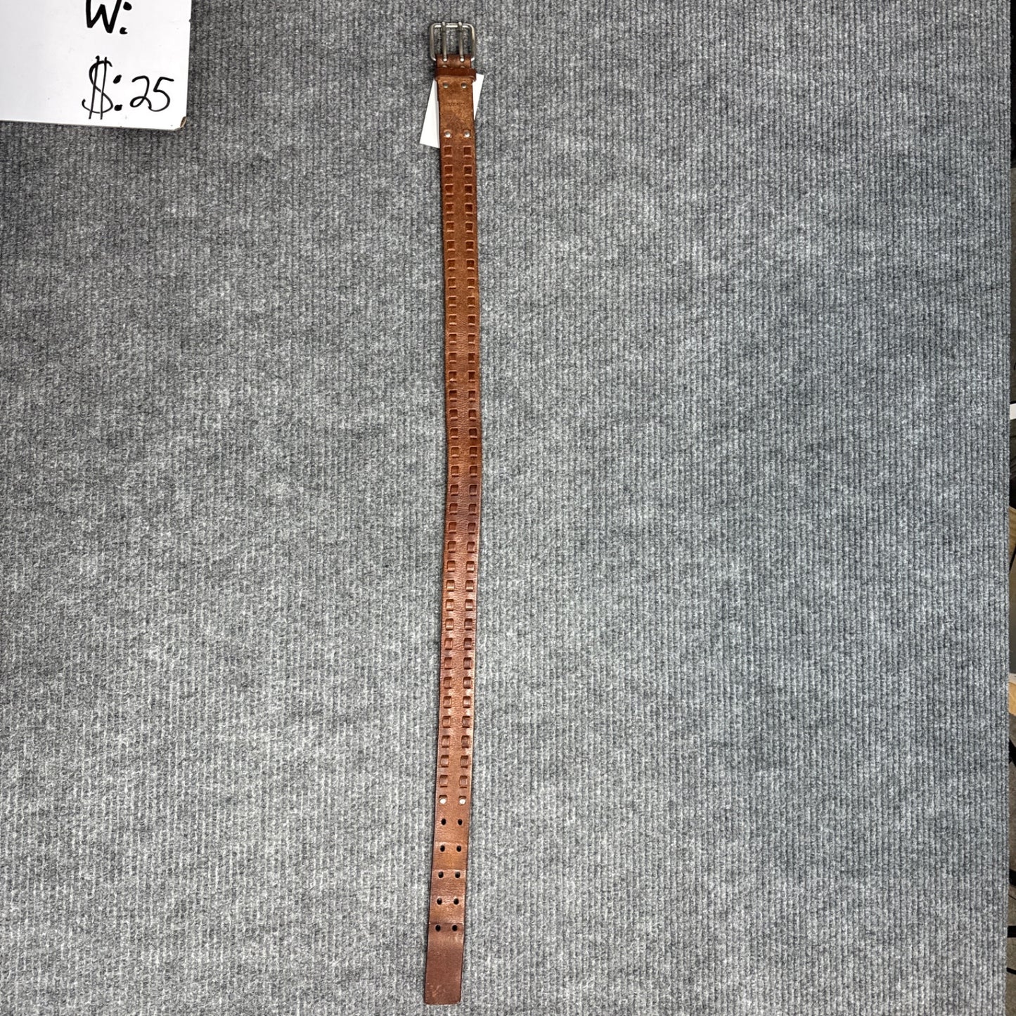 DKNY Genuine Leather Belt - Brown (Large)