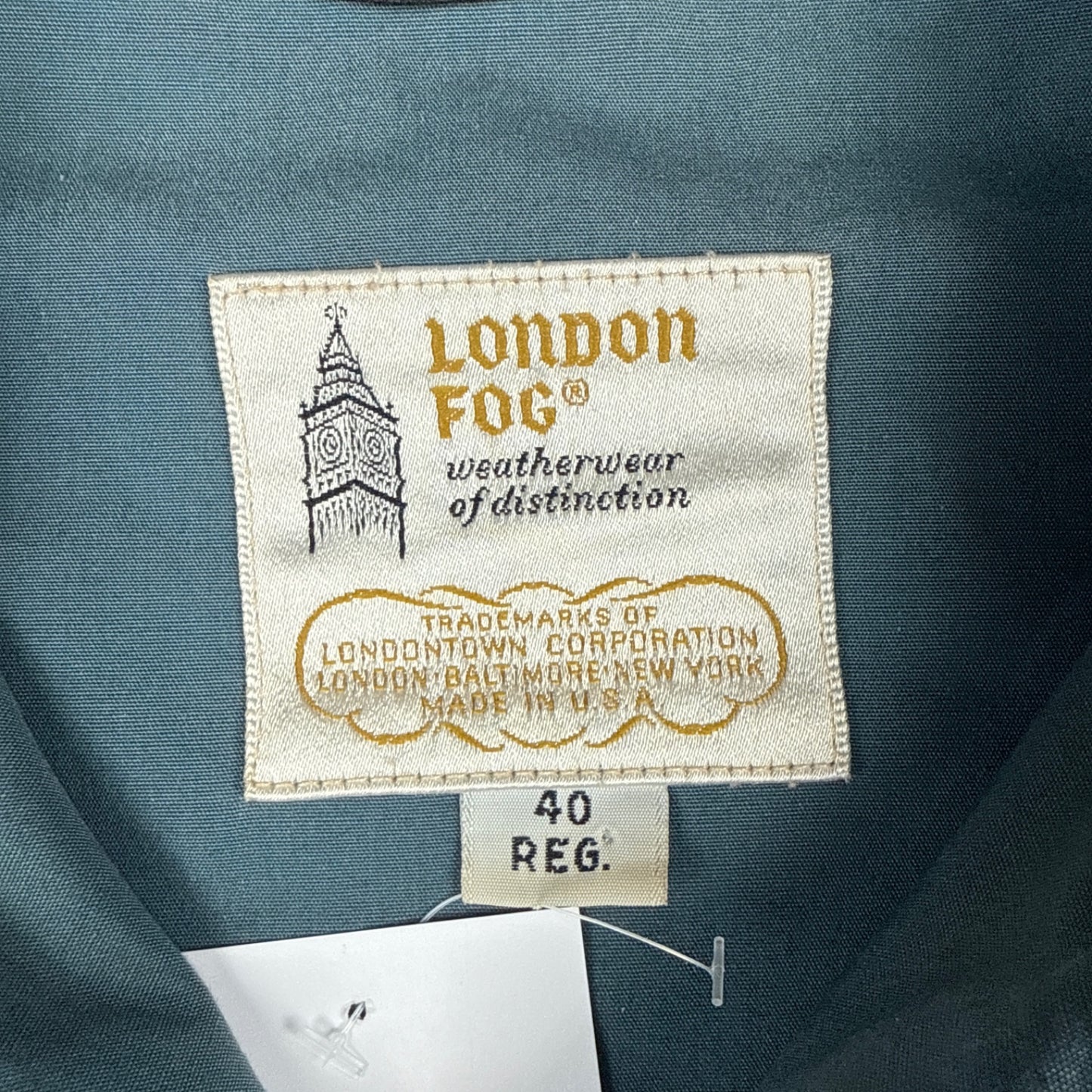 London Fog Weatherwear Jacket - Blue (40 REG)