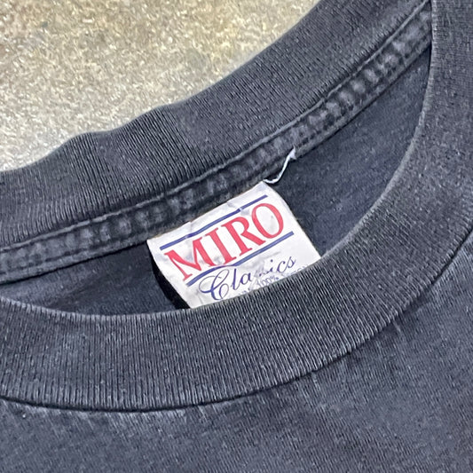 Black 1996 Chicago Bulls NBA Champions Basketball Tee