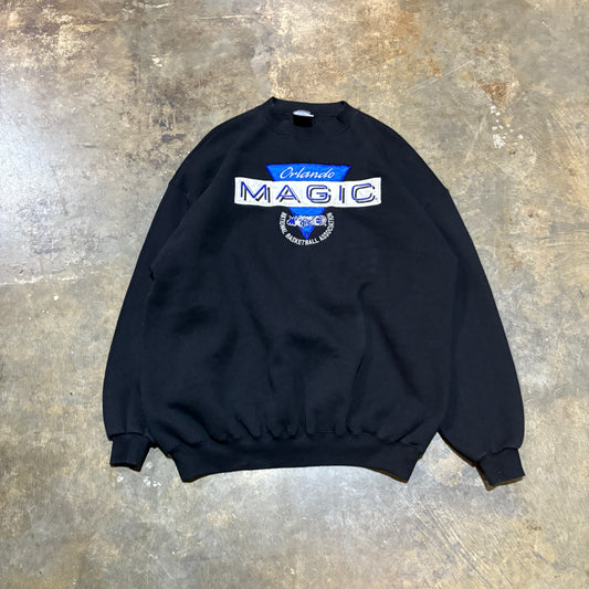 1990s Orlando Magic Logo 7 Heavyweight Sweatshirt (XL)