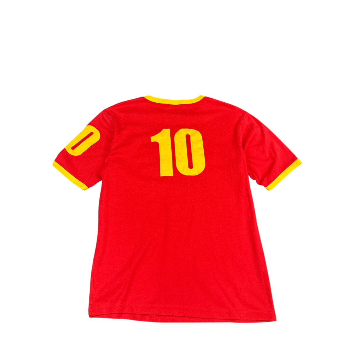 España Soccer Jersey - Red/Yellow (M)