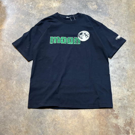 Moon Graphic Black Tee