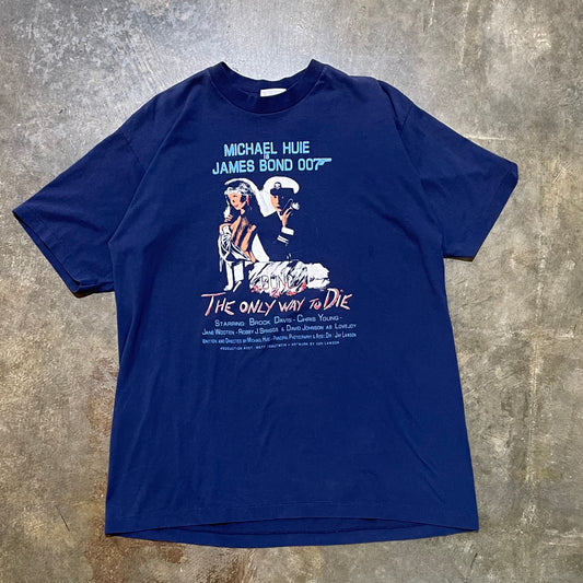 James Bond 007 Navy 80s Tee
