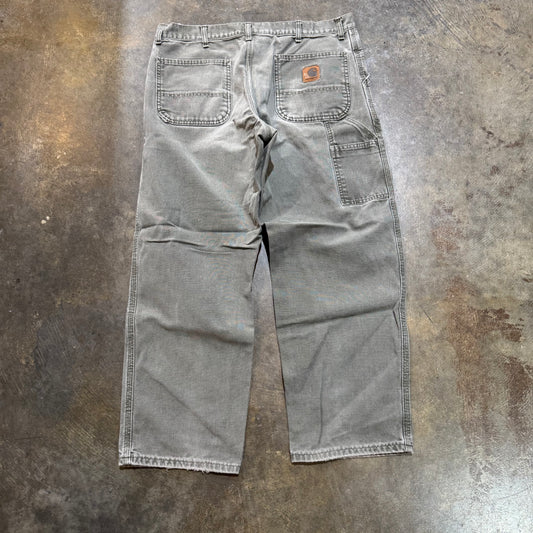 Olive Green Carhartt Carpenter Pants