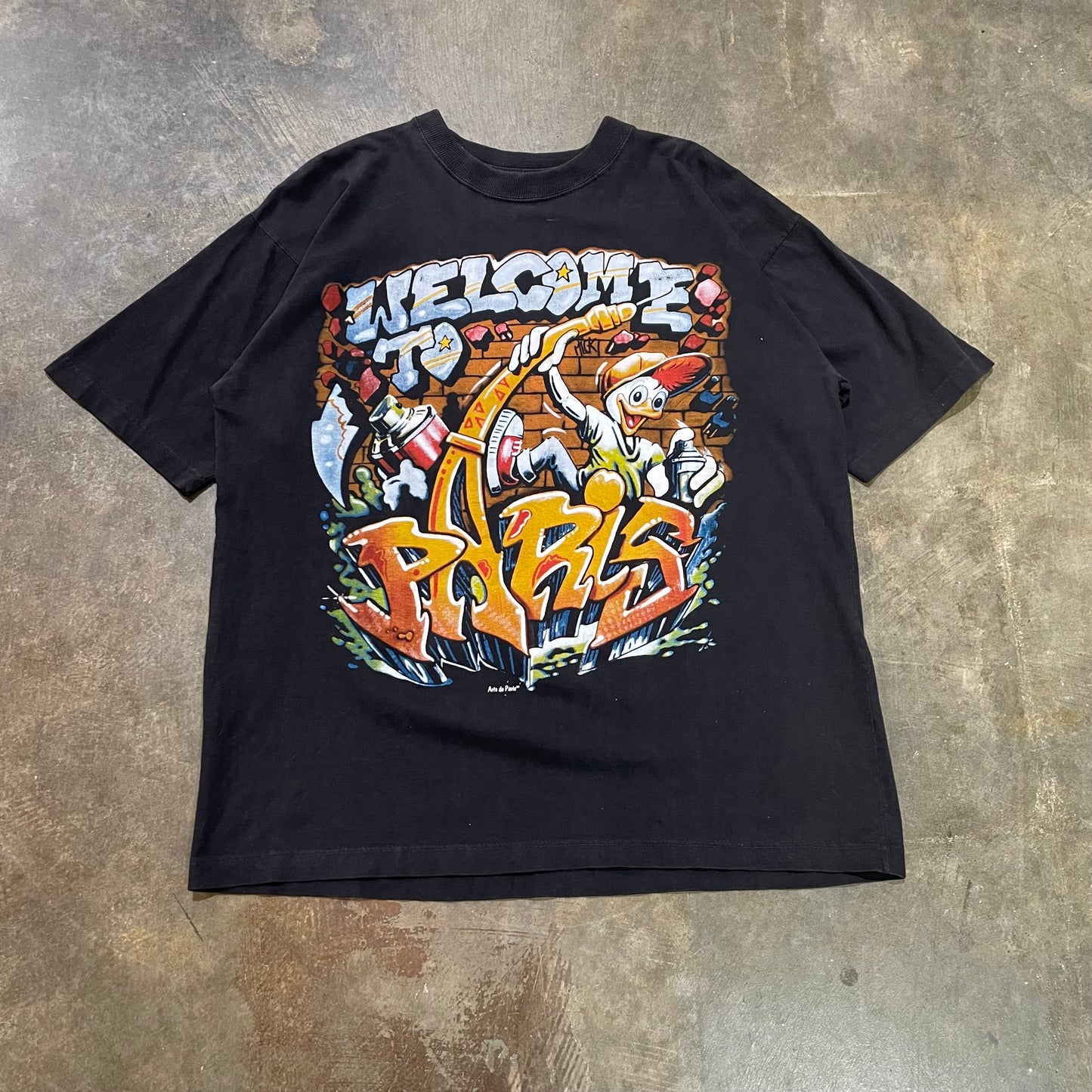 Welcome to Paris Graffiti Tee