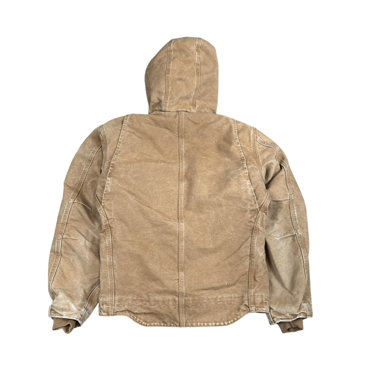 Carhartt Hooded Work Jacket - Brown (S)