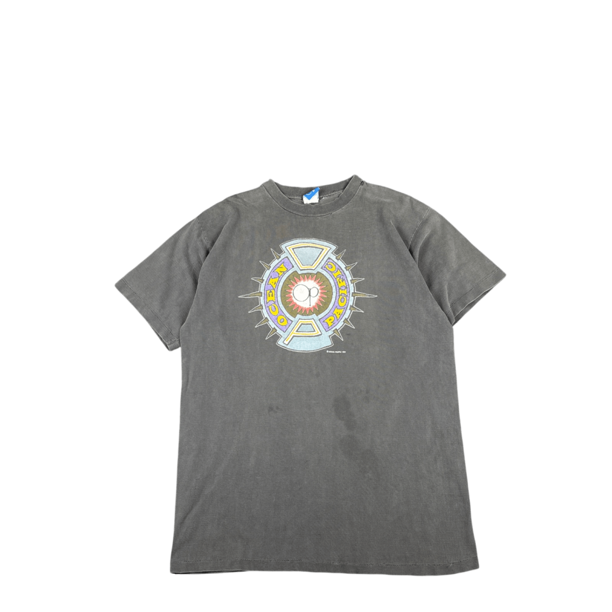 OP Ocean Pacific Graphic Tee - Faded Black (L)