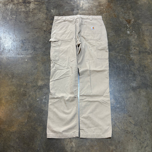 Tan Carhartt Carpenter Pants6