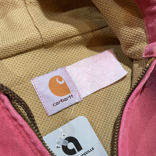 Pink/Red Carhartt Hooded Jacket