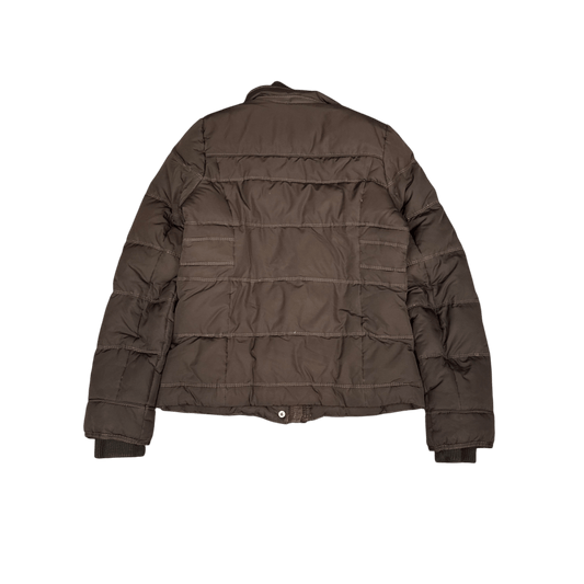 Abercrombie & Fitch Puffer Jacket - Brown (M)
