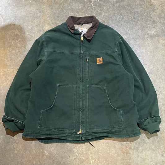 Forest Green Carhartt Chore Jacket22