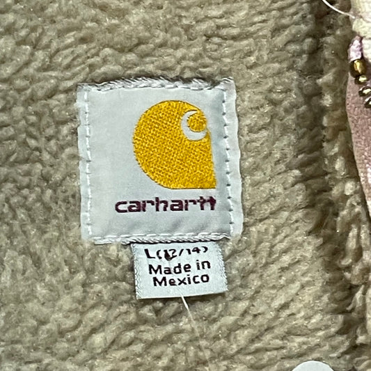 Carhartt Light Pink Sherpa Lined Jacket30