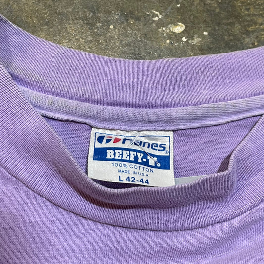 80s Zorlac Shut Up and Skate Houston Texas Purple Tee