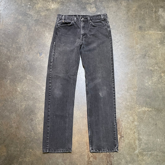 Levi’s 505 Black Denim Jeans (32x29)