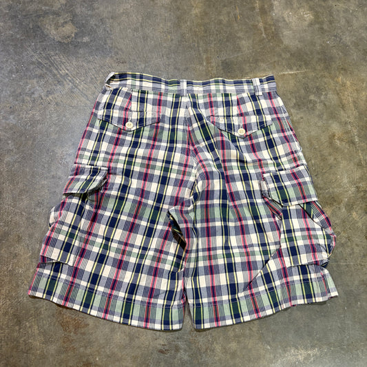 Polo RL Plaid Cargo Shorts