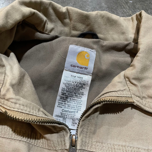 Carhartt Light Tan Zip Up Jacket59