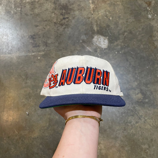 SS Cream/Navy Auburn Tigers Hat