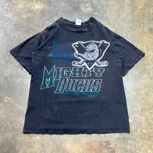1990s Mighty Ducks NHL Graphic Tee (L)