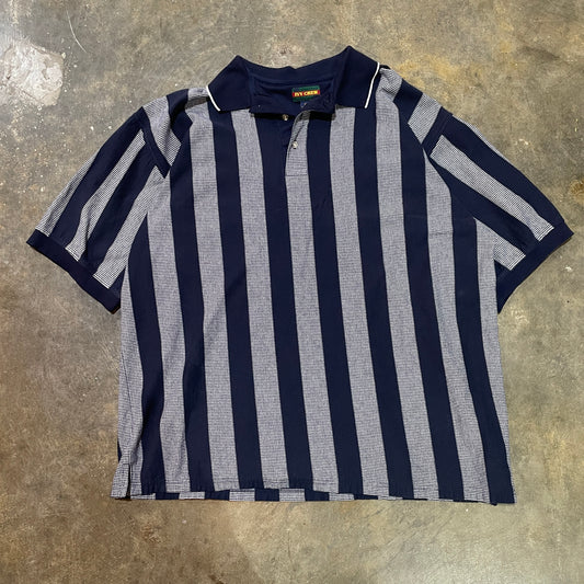 Striped Ivy Crew Polo