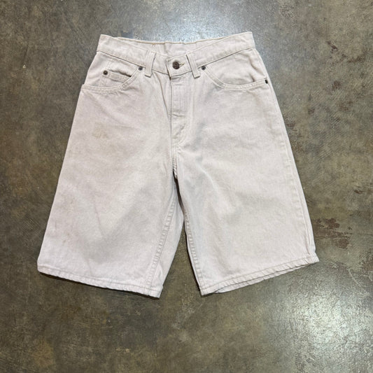 Grey Levis Orange Tab Jorts