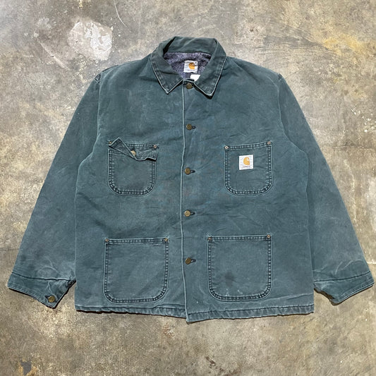 Forest Green Carhartt Chore Coat15
