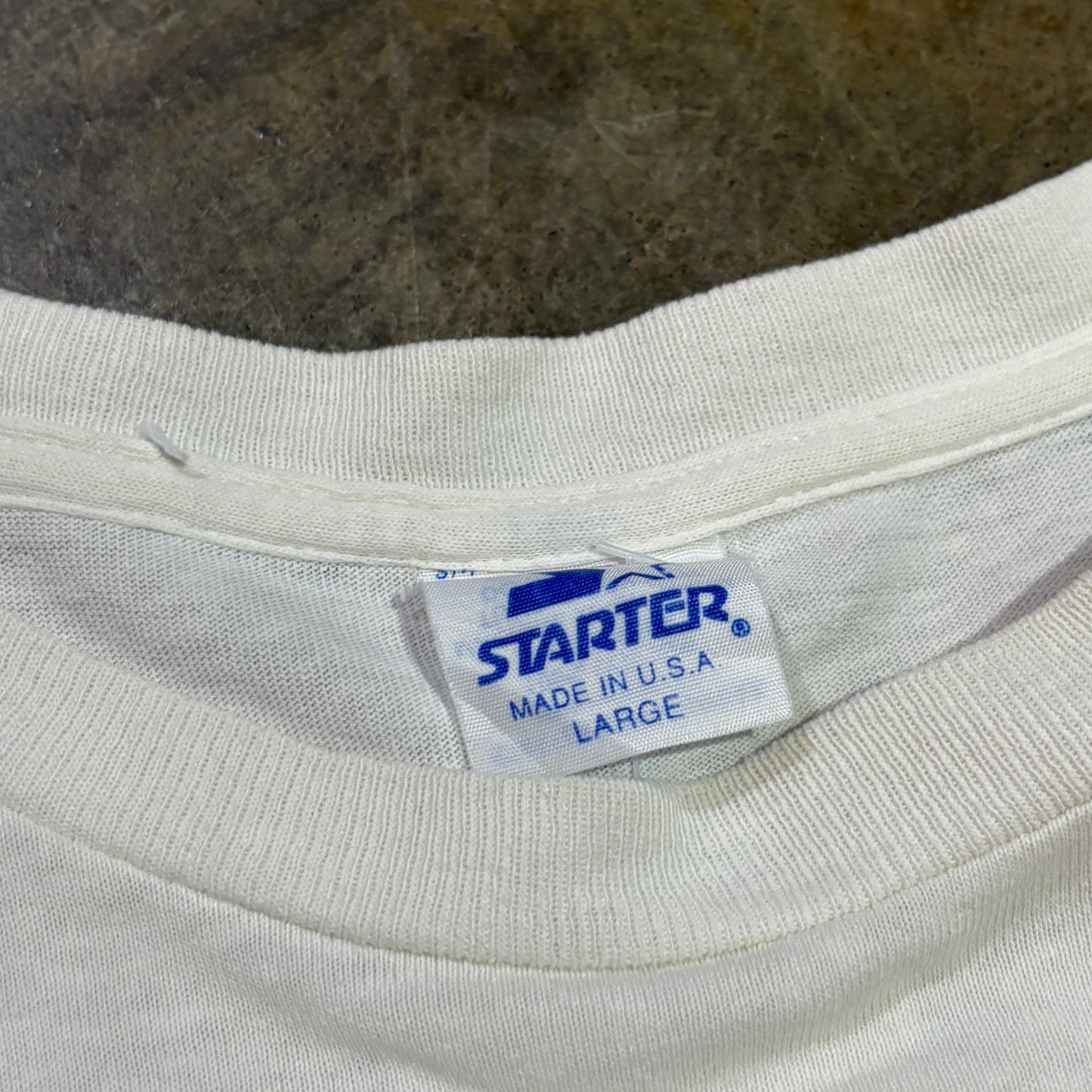 1990s Starter Rams Helmet Graphic T-Shirt (L)