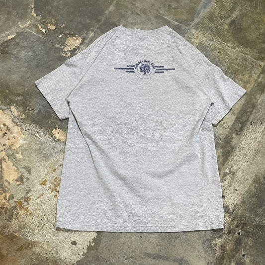 Grey 2001 Auburn Florida Citrus Bowl Tee