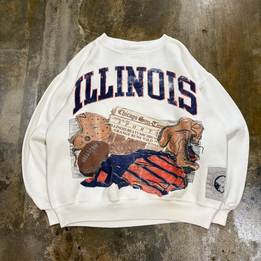 Illinois Throwback Classic Collection Crew