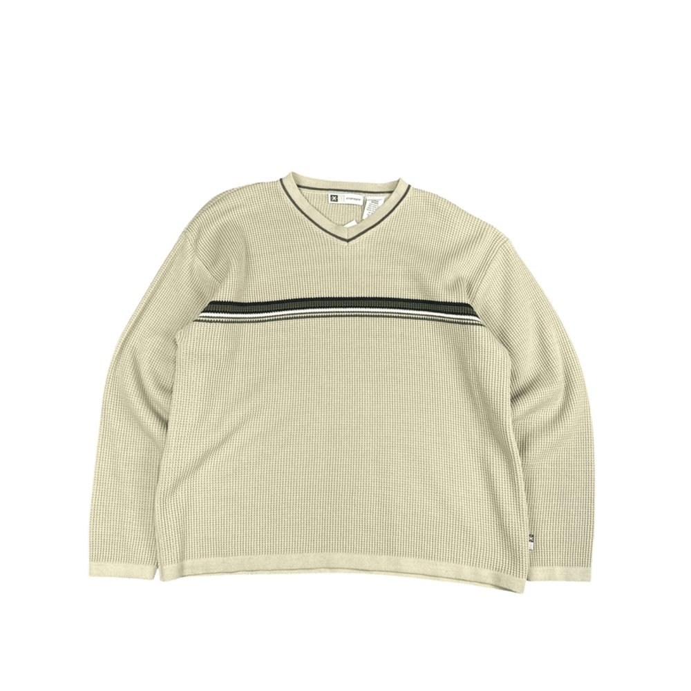 Xtremegear Waffle Knit Pullover - Beige (L)