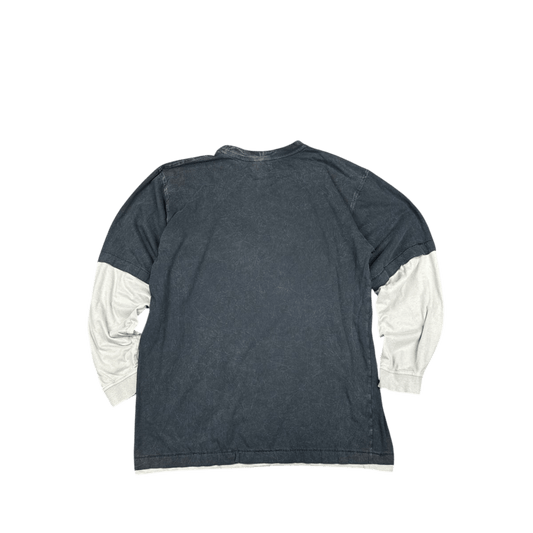 Dickies Authentic Cross Graphic Long Sleeve - Black/Grey (XL)