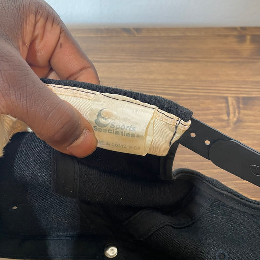 Black Atlanta Falcons Script Hat