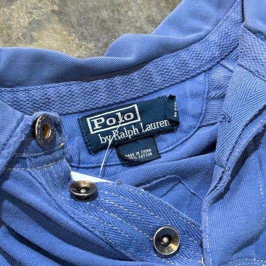 Polo Ralph Lauren Blue Cotton Pullover (2XL)