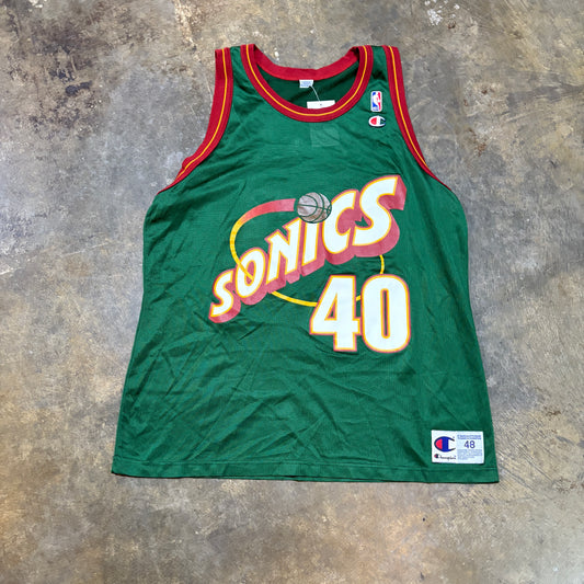 Kemp Super Sonics Green Champion Jersey