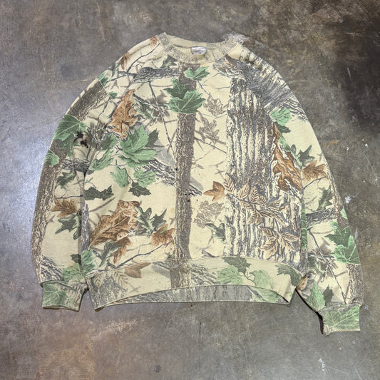 Camo Hunting Print Crewneck