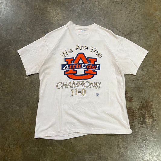 We are the Champions Auburn 1993 schedule Tee