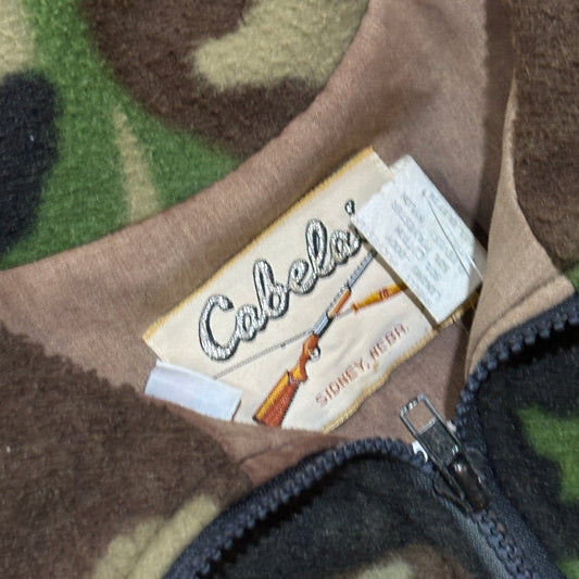 Cabels Camo Dual Pocket Lined Zip Up Jacket