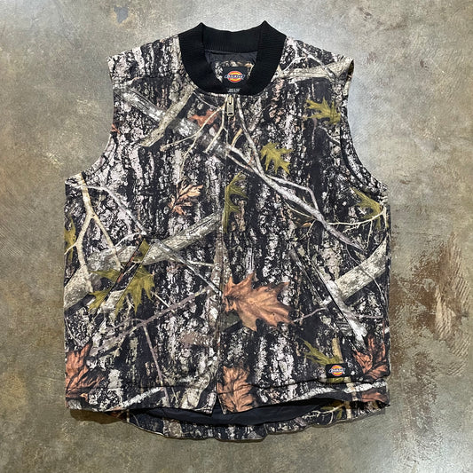 Dickies Camo Zip Up Vest