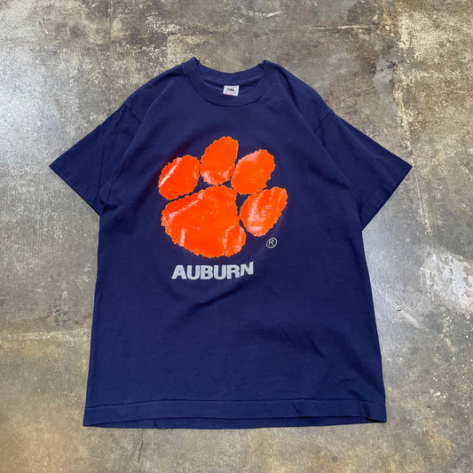 Auburn Neon Orange Paw Tee