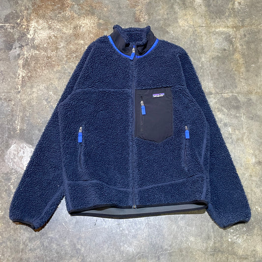Navy Blue Patagonia Retro X Deep Pile