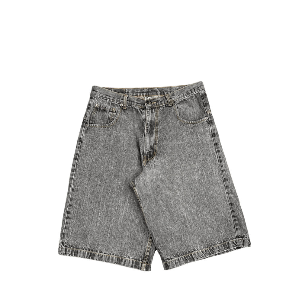 Joker Denim Shorts - Faded Black (34x12)