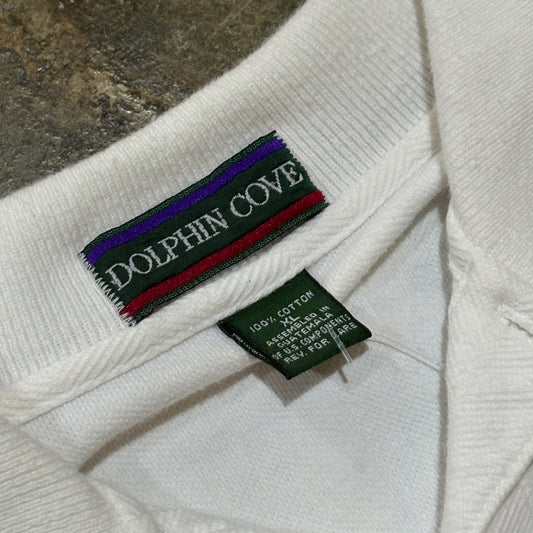 White Birmingham Barons Baseball Polo