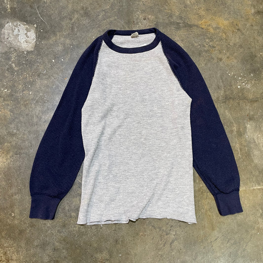 2 tone navy and Grey thermal