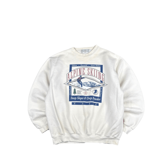 SDI Alpine Skiing Sweatshirt - Cream (L)
