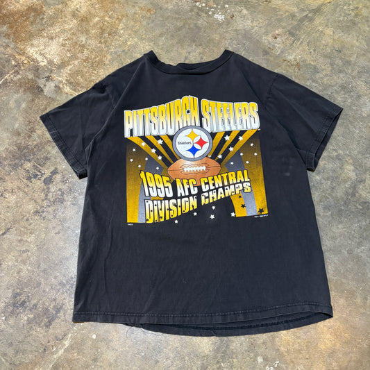 1995 Pittsburgh Steelers AFC Champs Shirt