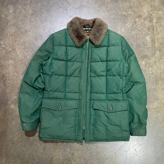 Bauer Down Green Puff Jacket